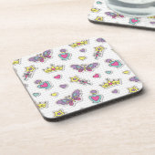 patroon van balletprinses onderzetter (Linkerzijde)