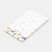 patroon van balletprinses post-it® notes (Schuin)