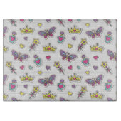 patroon van balletprinses snijplank (Voorkant)