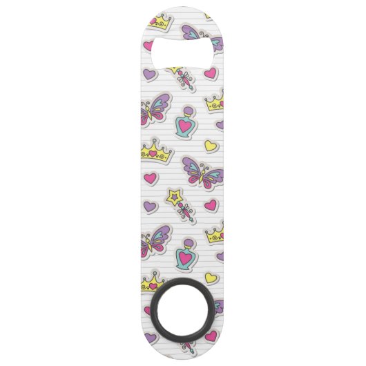patroon van balletprinses speed flessenopener (Voorkant)