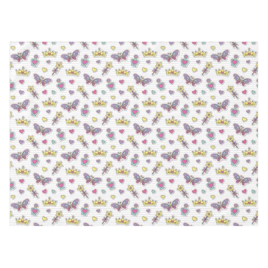 patroon van balletprinses tafelkleed (Voorkant (Horizontaal))