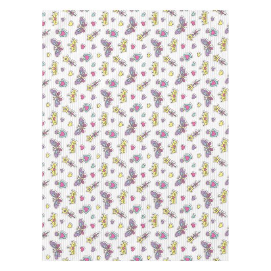 patroon van balletprinses tafelkleed (Voorkant)