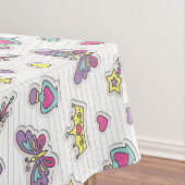 patroon van balletprinses tafelkleed (Voorbeeld)