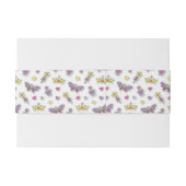 patroon van balletprinses uitnodigingen wikkel (Achterkant Voorbeeld)