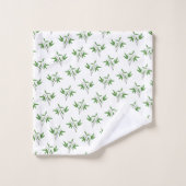 Patroon van bamboetdraden bad handdoek (Wasdoekje)