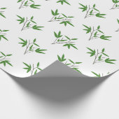 Patroon van bamboetdraden cadeaupapier (Hoek)