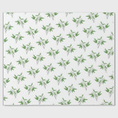 Patroon van bamboetdraden cadeaupapier (Vlak)