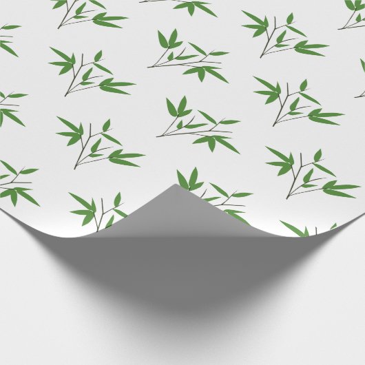 Patroon van bamboetdraden cadeaupapier (Hoek)