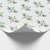 Patroon van bamboetdraden cadeaupapier (Hoek)