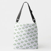 Patroon van bamboetdraden crossbody tas (Voorkant)