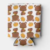 Patroon van Beren, luiers, Herfst, pompoenen Blikjeskoeler (Voorkant)