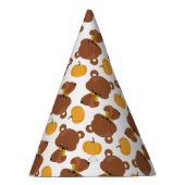 Patroon van Beren, luiers, Herfst, pompoenen Feesthoedjes (Rechts)