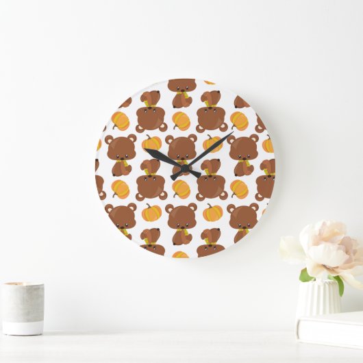 Patroon van Beren, luiers, Herfst, pompoenen Grote Klok (Huis)