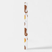 Patroon van Beren, luiers, Herfst, pompoenen iPhone Hoesje (Linkerkant)