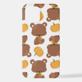 Patroon van Beren, luiers, Herfst, pompoenen iPhone Hoesje (Achterkant)