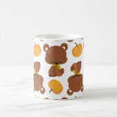 Patroon van Beren, luiers, Herfst, pompoenen Koffiemok (Center)