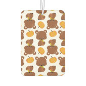 Patroon van Beren, luiers, Herfst, pompoenen Luchtverfrisser (Achterkant)