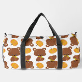 Patroon van Beren, luiers, Herfst, pompoenen Plunjezak (Achterkant)