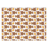 Patroon van Beren, luiers, Herfst, pompoenen Tafelkleed (Voorkant (Horizontaal))