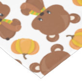 Patroon van Beren, luiers, Herfst, pompoenen Tafelkleed (Gekanteld)