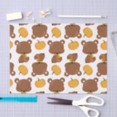Patroon van Beren, luiers, Herfst, pompoenen Tissuepapier (Craft)
