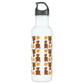 Patroon van Beren, luiers, Herfst, pompoenen Waterfles (Achterkant)