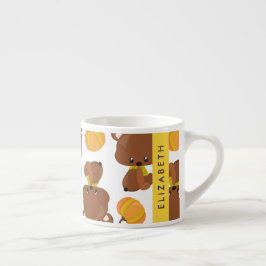 Patroon van Beren, schattige Beren, pompoen, Jouw  Espresso Kop