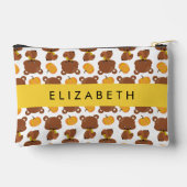 Patroon van Beren, schattige Beren, pompoen, Jouw  Etui (Achterkant)