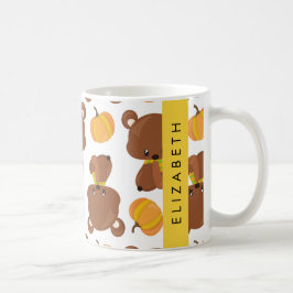 Patroon van Beren, schattige Beren, pompoen, Jouw  Koffiemok
