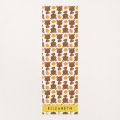 Patroon van Beren, schattige Beren, pompoen, Jouw Yogamat (Voorkant)