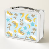 Patroon van Beren, stutten, teddydraden, sterren (Achterkant)