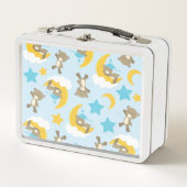 Patroon van Beren, stutten, teddydraden, sterren (Voorkant)