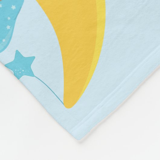 Patroon van Beren, stutten, teddydraden, sterren Fleece Deken (Hoek)