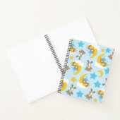 Patroon van Beren, stutten, teddydraden, sterren Notitieboek (Binnen)