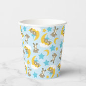 Patroon van Beren, stutten, teddydraden, sterren Papieren Bekers (Voorkant)