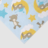 Patroon van Beren, stutten, teddydraden, sterren Tissuepapier (Detail)