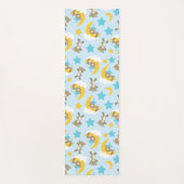 Patroon van Beren, stutten, teddydraden, sterren Yogamat (Voorkant)