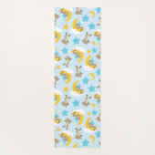 Patroon van Beren, stutten, teddydraden, sterren Yogamat (Achterkant)