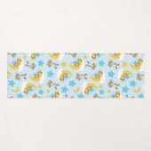 Patroon van Beren, stutten, teddydraden, sterren Yogamat (Voorkant (horizontaal))