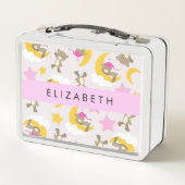 Patroon van Beren, teddyberen, sterren, Jouw naam (Achterkant)