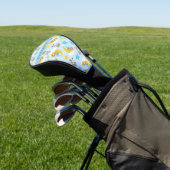 Patroon van Beren, teddyberen, sterren, Jouw naam Golfheadcover (Insitu)