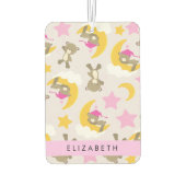 Patroon van Beren, teddyberen, sterren, Jouw naam Luchtverfrisser (Achterkant)