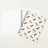 Patroon van bessen, rode bes, blauwe bes, fruit planner (Display)