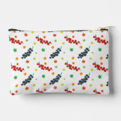 Patroon van bessen, rode bes, bosbes, fruit etui (Achterkant)