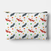Patroon van bessen, rode bes, bosbes, fruit etui (Voorkant)