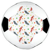 Patroon van bessen, rode bes, bosbes, fruit voetbal (Gedraaid)