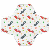 Patroon van bessen, rode bes, bosbes, fruit voetbal (Enkel)