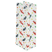 Patroon van bessen, rode bes, bosbes, fruit wijn cadeautas (Achterkant Gekanteld)