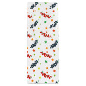 Patroon van bessen, rode bes, bosbes, fruit wijn cadeautas (Voorkant)