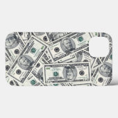 Patroon van biljetten van vijftig dollar Case-Mate iPhone case (Achterkant (horizontaal))